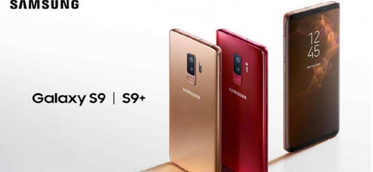 Samsung Galaxy S9, Galaxy S9+ now available in Burgundy Red and Sunrise Gold