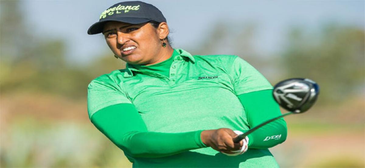 Saaniya Sharma grabs lead on day two