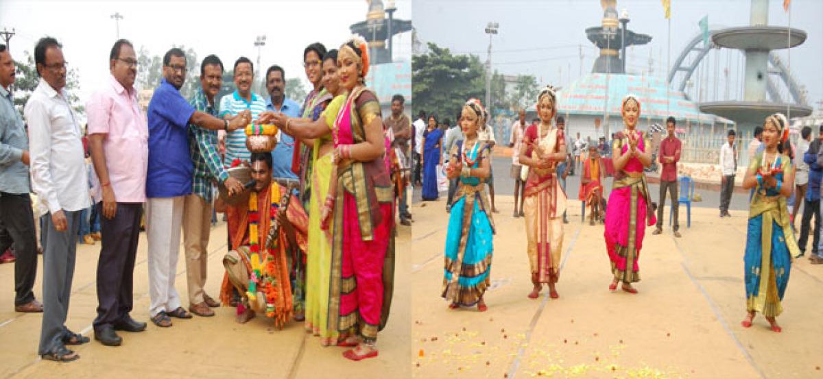 Sankranti festivities at Happy Sunday