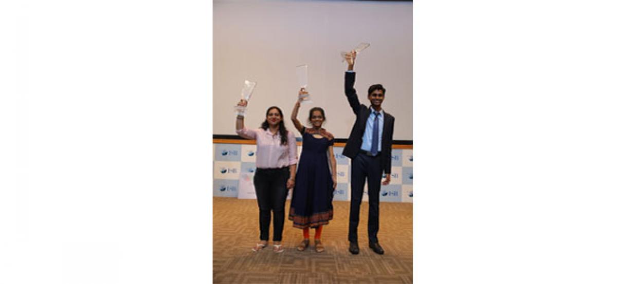 Pedda Sri Lakshmi Sravya wins Master Orator Championship