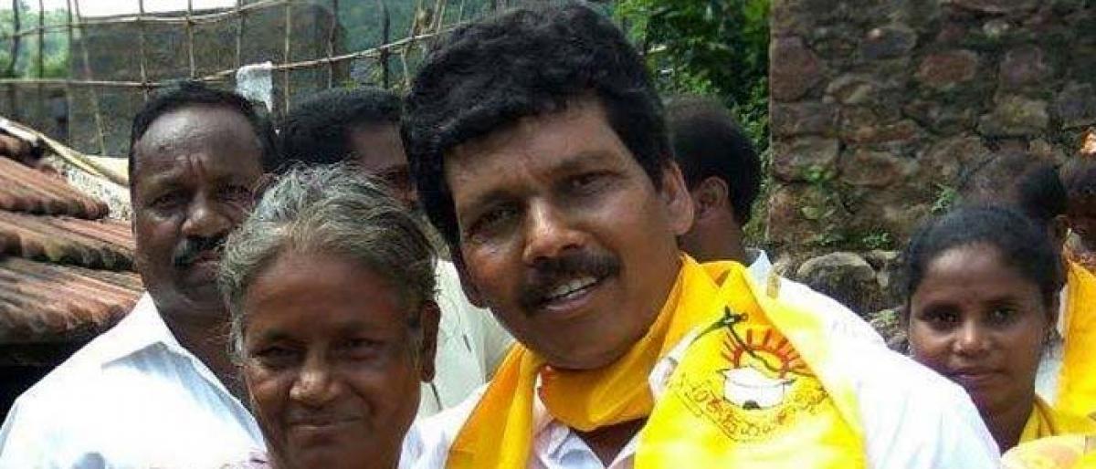 Maoist kills TDP MLA at Araku