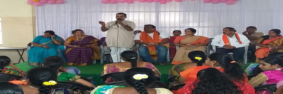 BJP strives for uplift of women: Satish