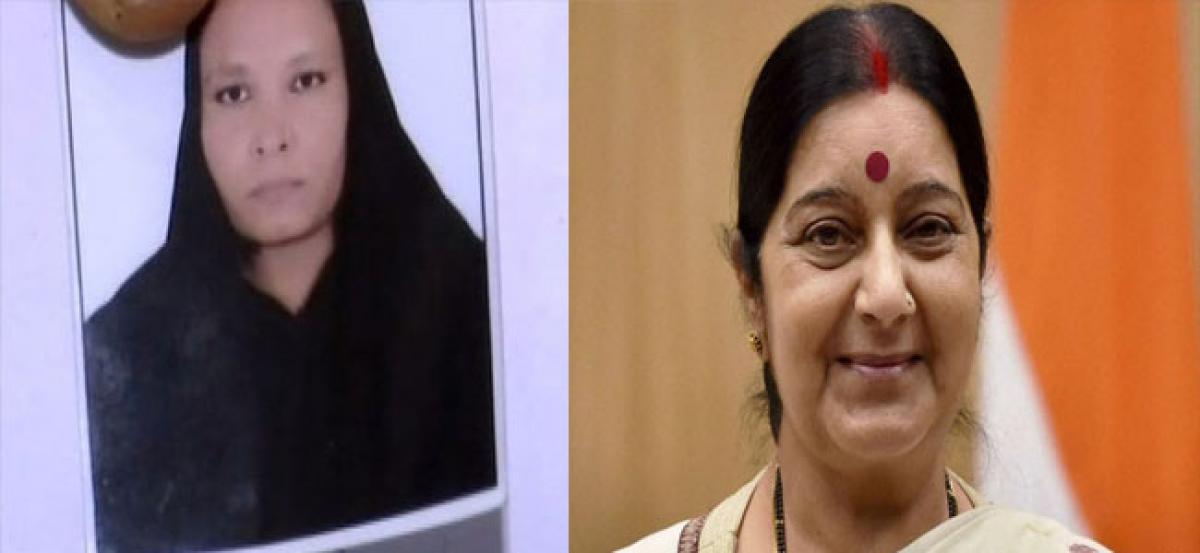 Hyderabad woman stranded in Saudi, family seek Sushma Swaraj’s help