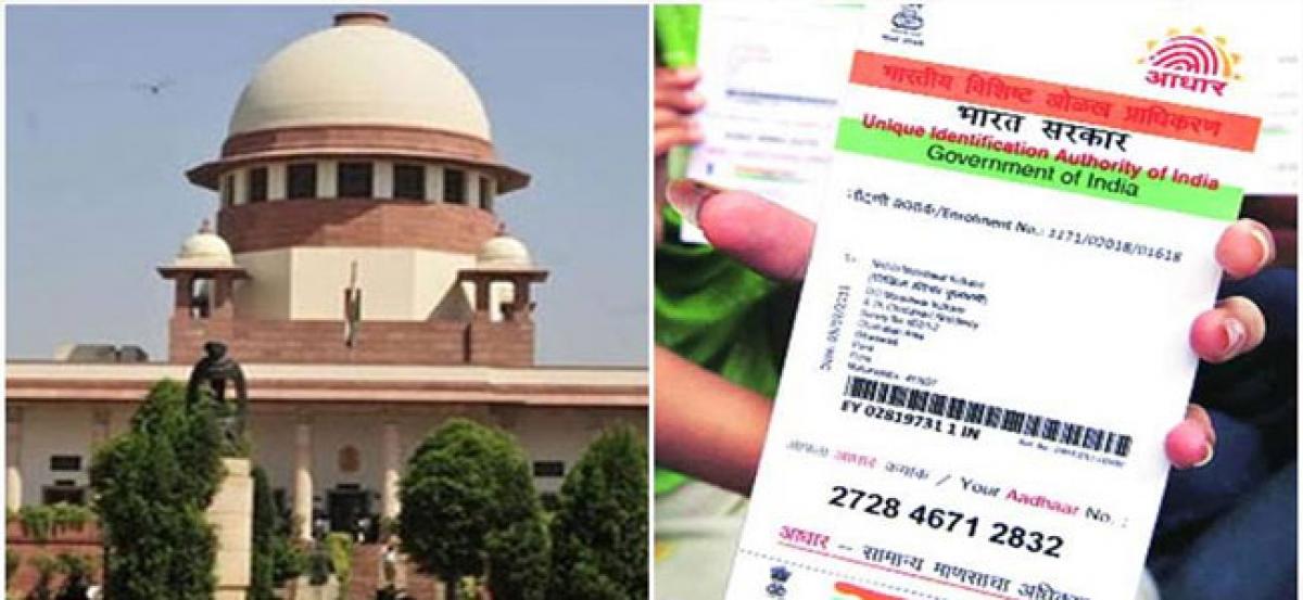 Supreme Court begins hearing on Aadhaar