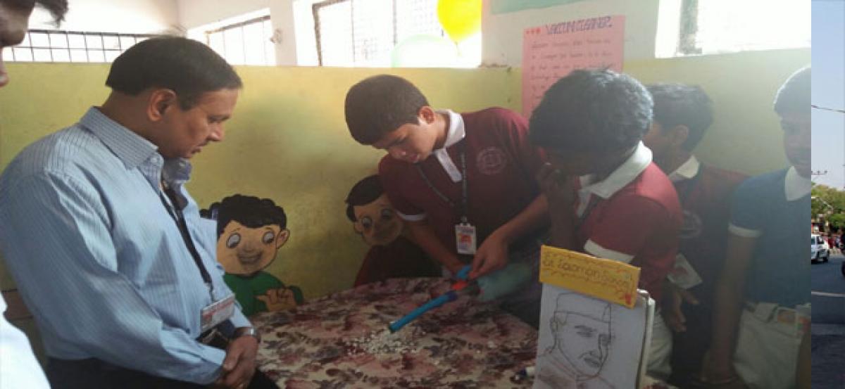 Science expo held at Yousufguda