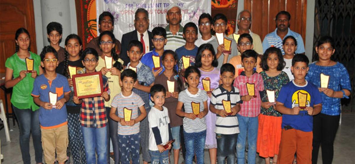 Praneeth, Shanmukha clinch Brilliant titles in  148th Brilliant Trophy Open Chess Tournament