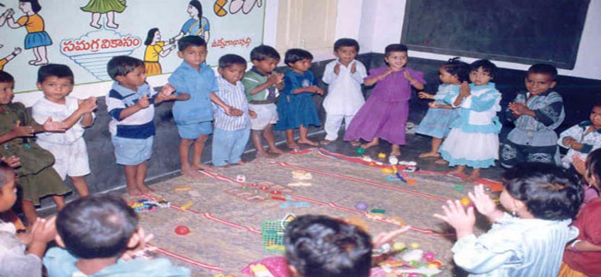 60 Anganwadi centres to turn pre-schools