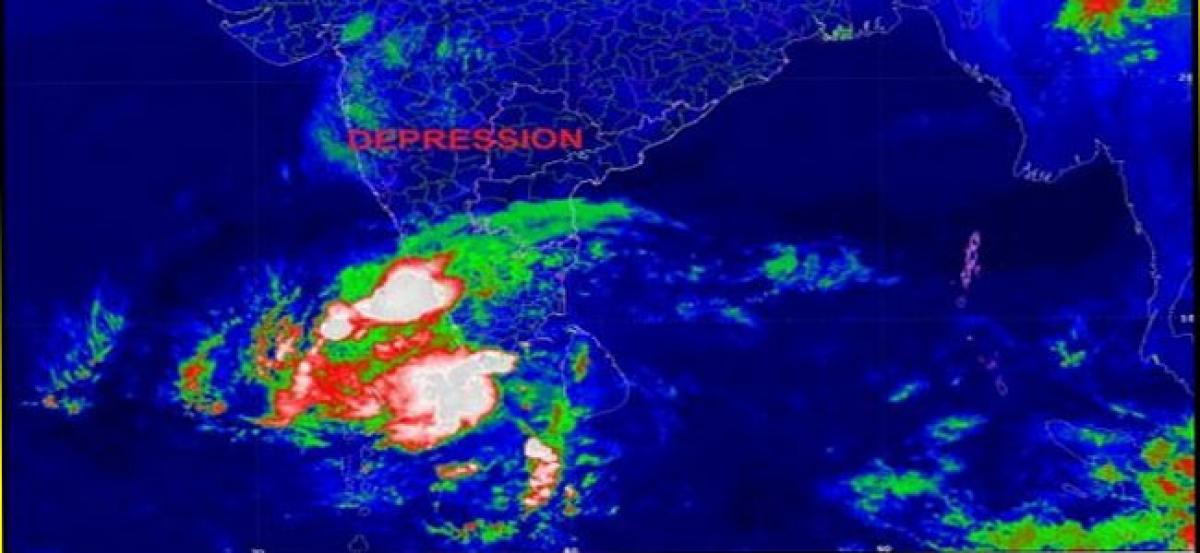Depression over southeast Arabian Sea to intensify; rainfall anticipated