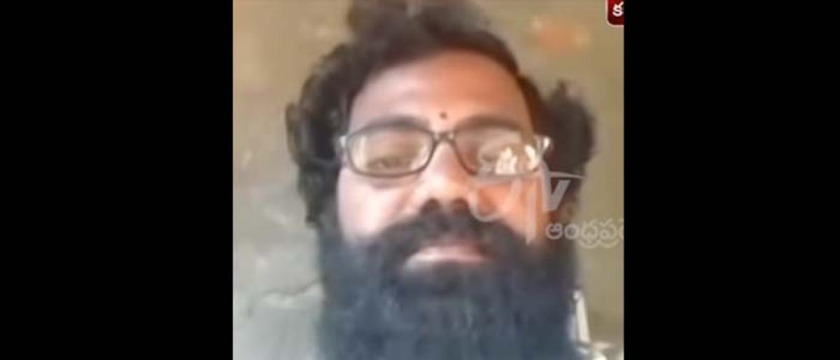 Temple priests suicide selfie video creates sensation