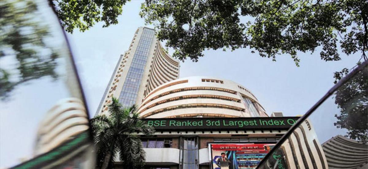 Sensex down 130 points after Fed cuts interest rate