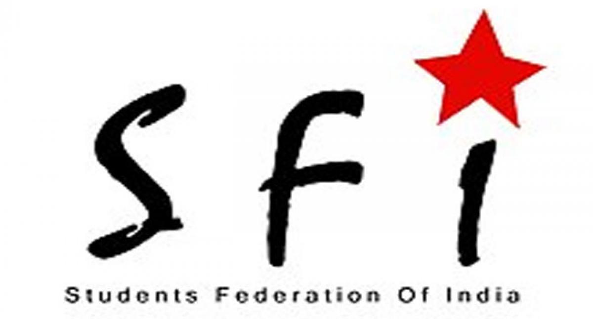 Students Federation of India calls for educational bandh on September 25