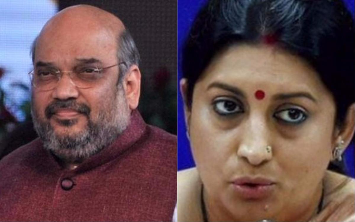 Amit Shah, Smriti Irani sworn-in as Rajya Sabha MPs