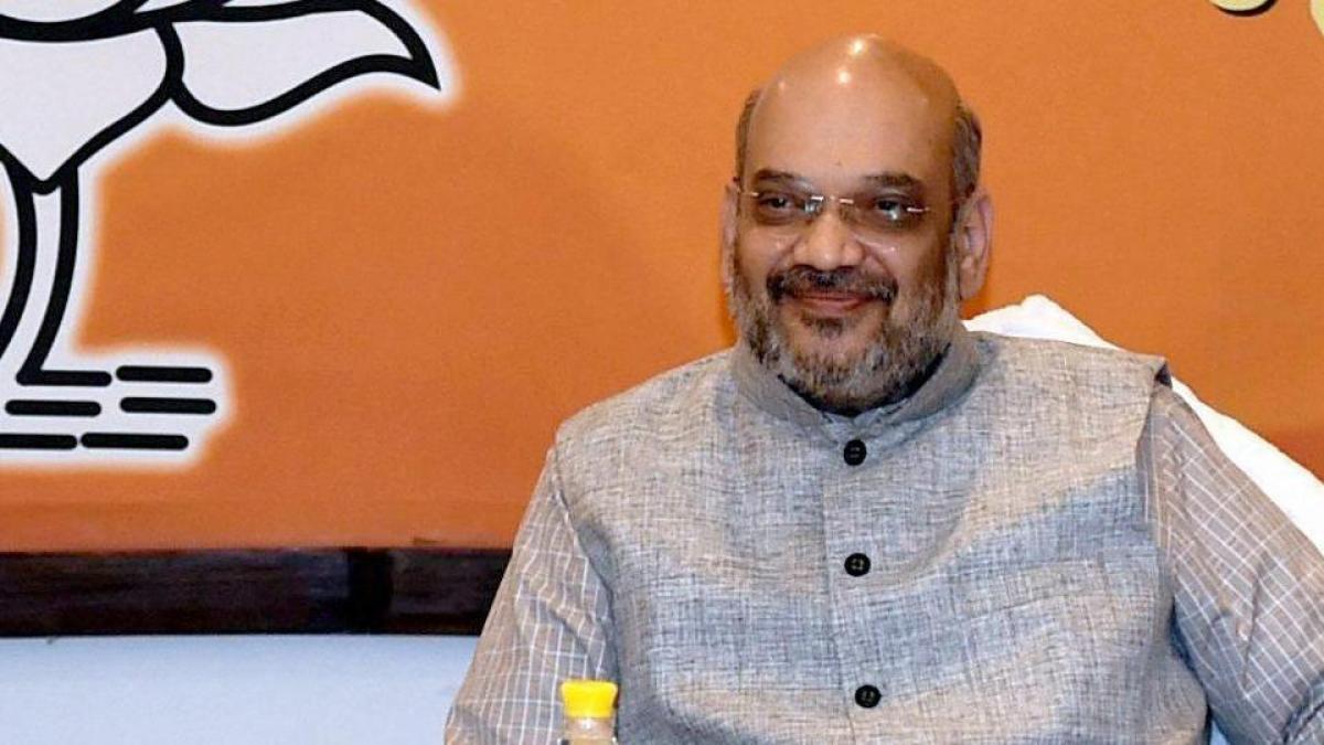 Shah meets union ministers to prepare for Gujarat polls  