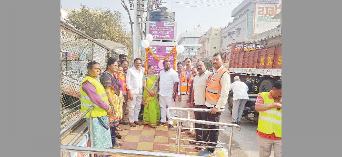 She Toilet opened at Safilguda