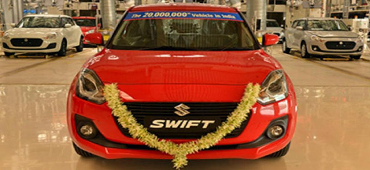 Suzuki Crosses 2 Crore Production Mark With The New Swift