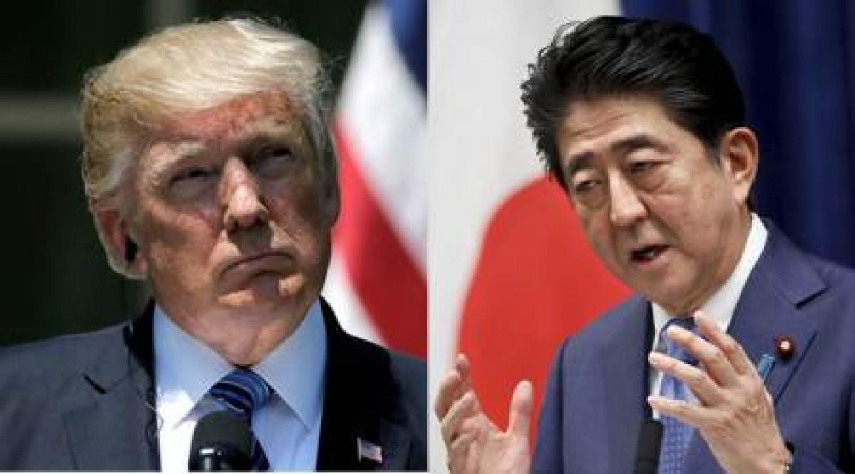 Trump congratulates Japan PM Shinzo Abe on electoral victory