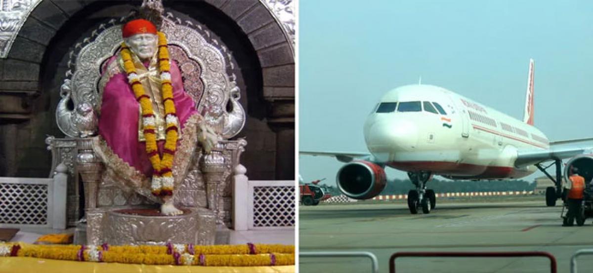 Direct flight to Shirdi from Hyderabad soon Prez to inaugurate airport in temple town on Oct 1