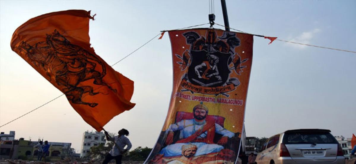 Shivaji Jayanthi celebrated with pomp