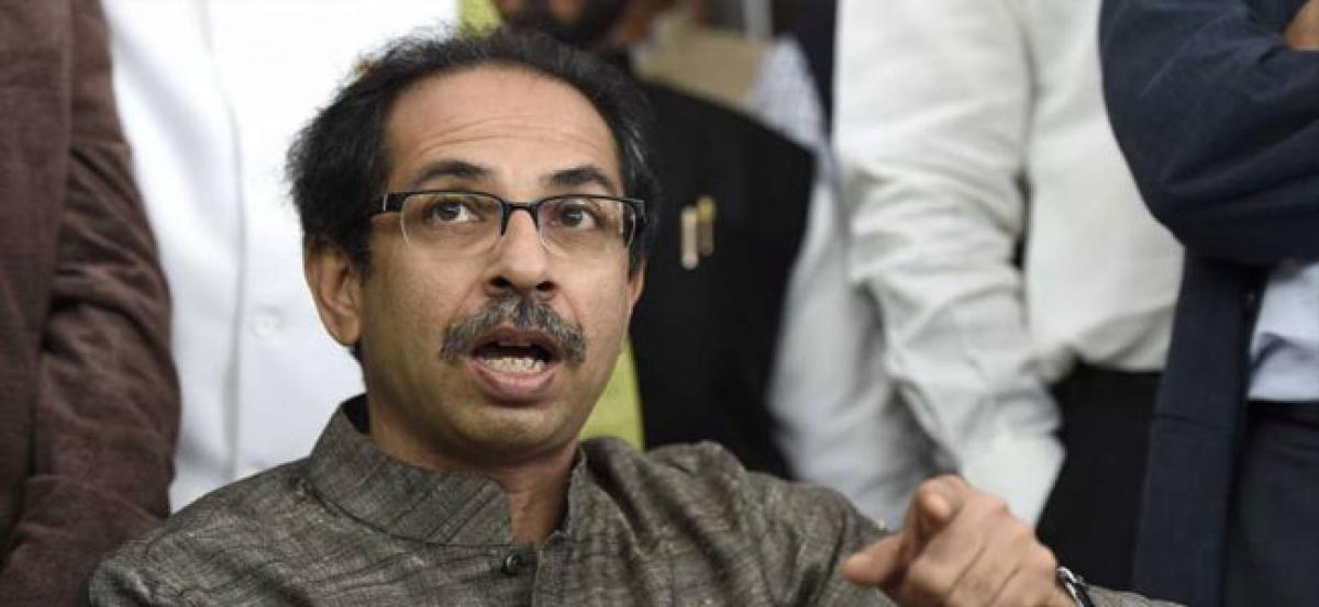 Show money and get inducted in BJP: Uddhav Thackeray