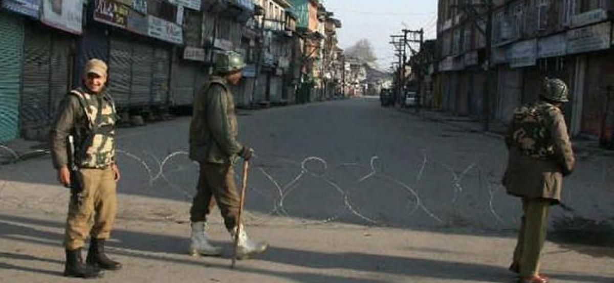 Restrictions in parts of Srinagar, Shopian