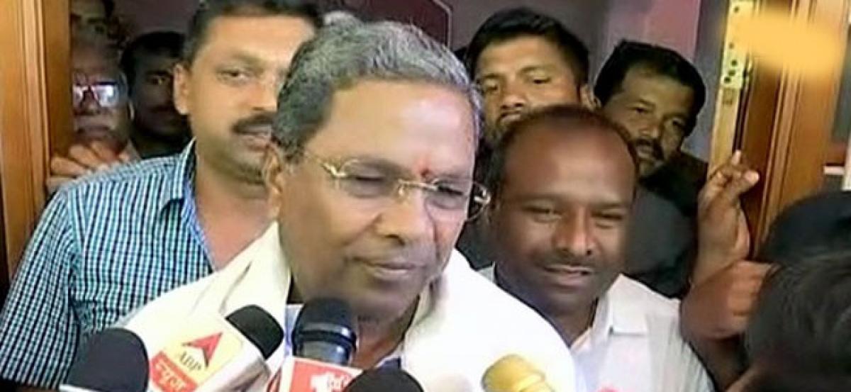 Ready to sacrifice CM post for Dalit: Siddaramaiah