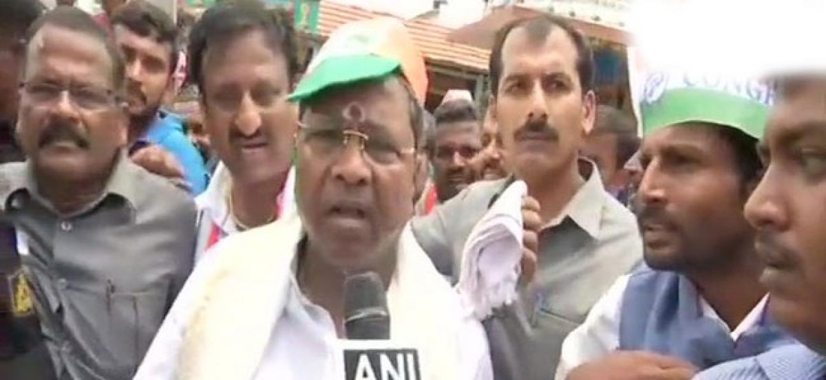 Fake voter ID: Dont know anything, says Siddaramaiah