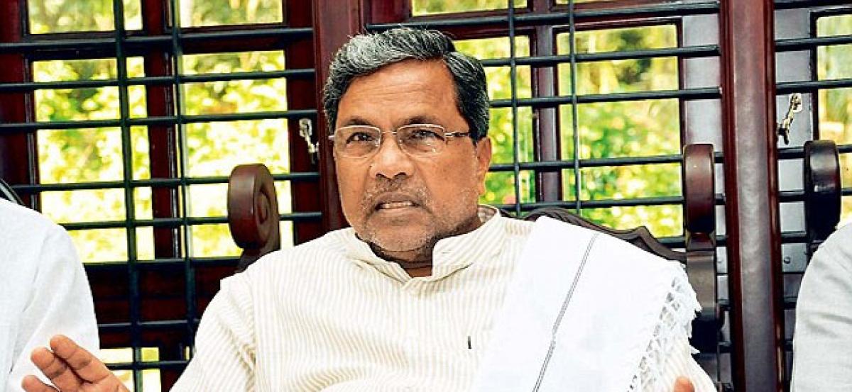 Siddaramaiah creating chaos?