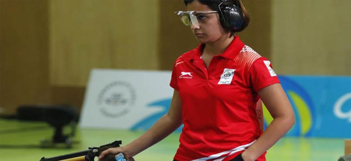 Heena Sidhu snaps CWG record, picks gold in 25m Pistol