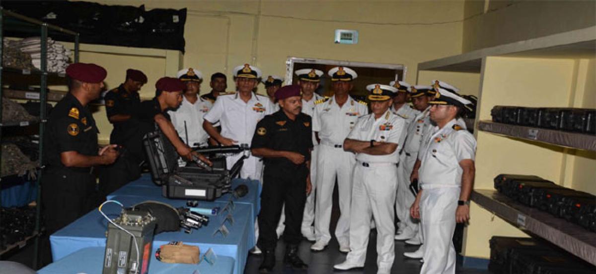 Naval chief pays visit to Eastern Naval Command