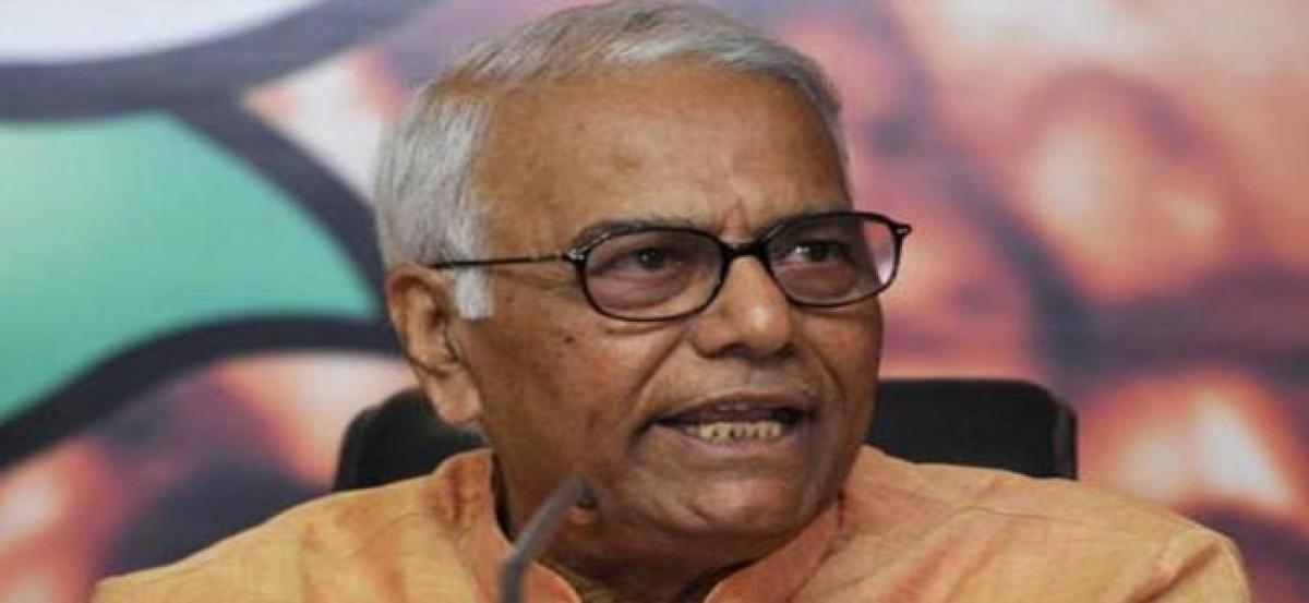 Congress cannot be blamed for NPA mess, says Yashwant Sinha