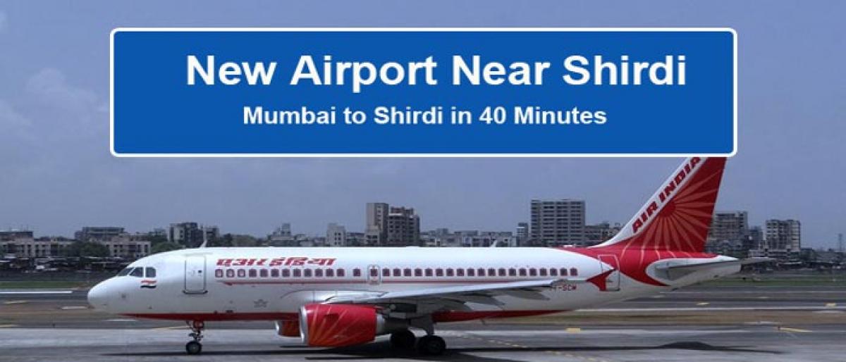 President inaugurates Shirdi Airport, first flight to Mumbai