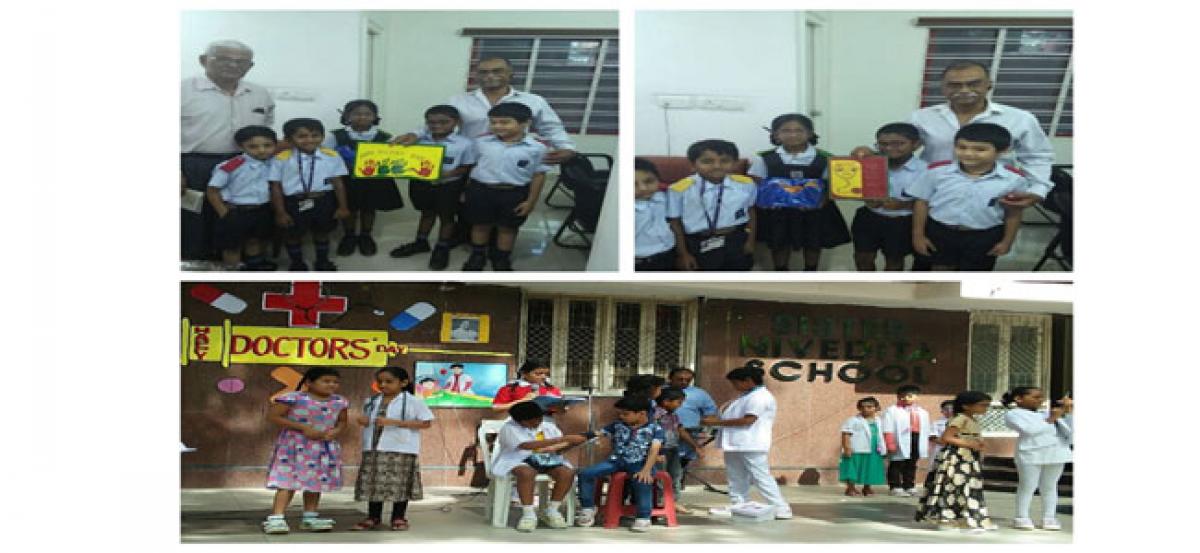 Sister Nivedita School celebrates Doctor’s Day
