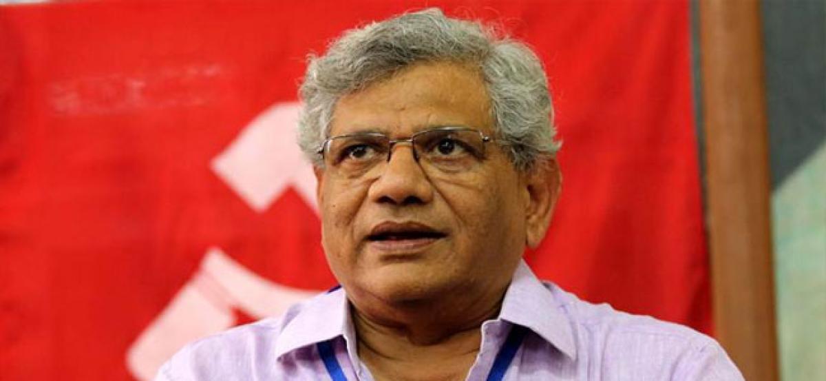 Sitaram Yechury re-elected as CPM general secretary