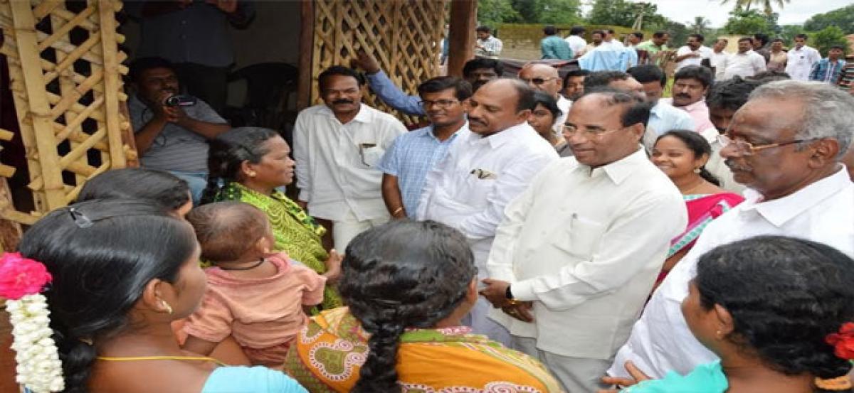 Kodela stresses need to improve living standards of tribals