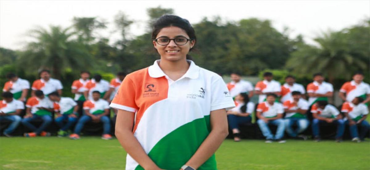 Hyderabad girl to represent India in  Skill Olympics