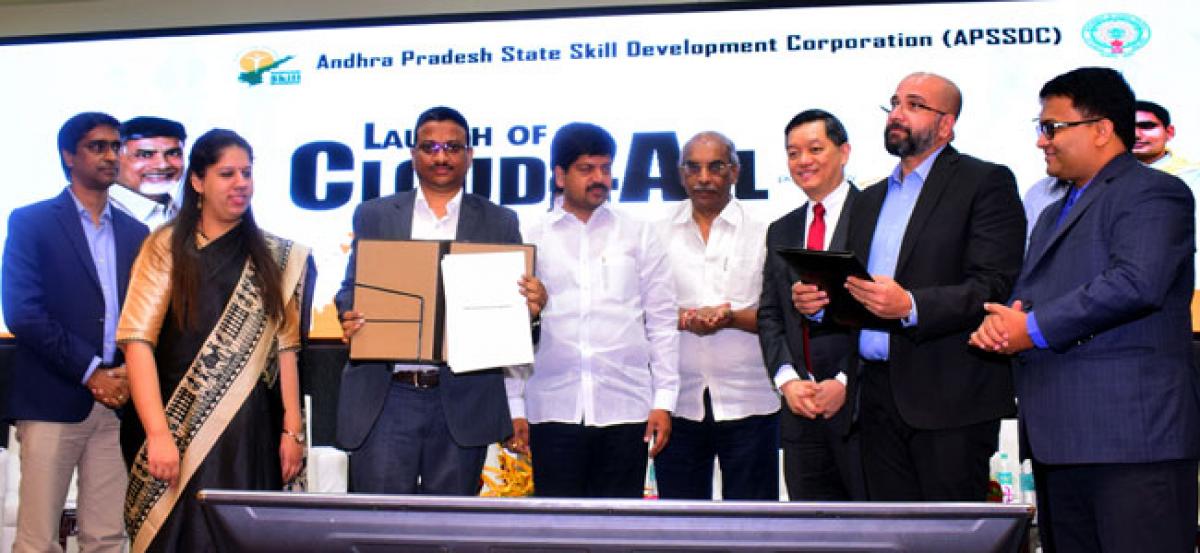 AP signs pact with Amazon Web for skill development