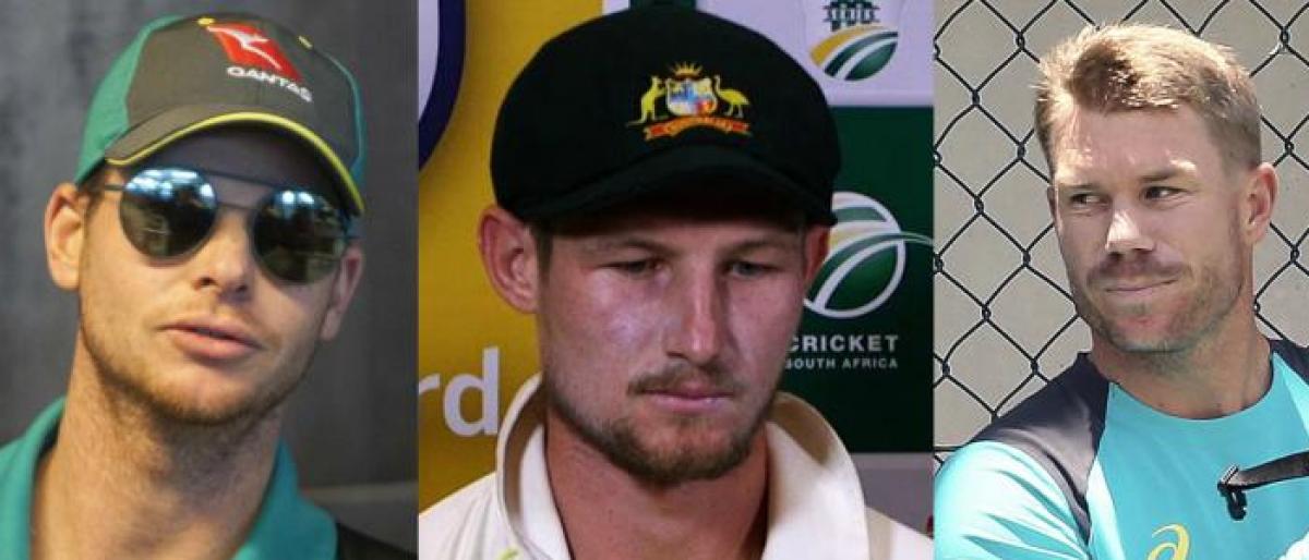 Cricket Australia to discuss the ban on  Bancroft, Smith and Warner