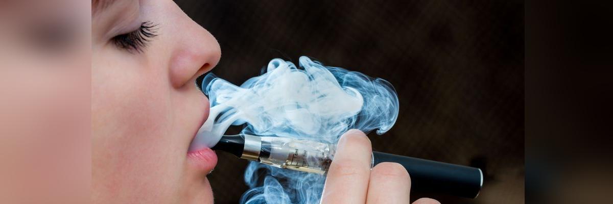 Nicotine vaping on rise among US teenagers: Survey