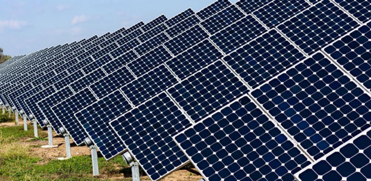 Solar power plant oustees demand compensation