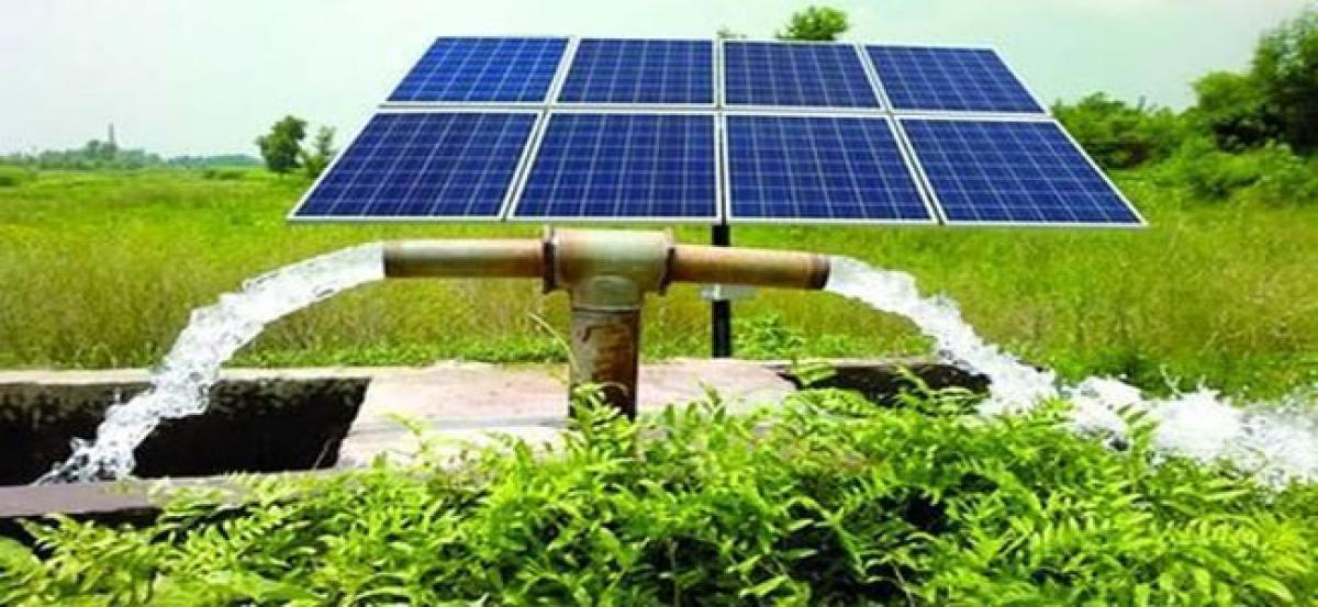 Agri pumpsets to go solar