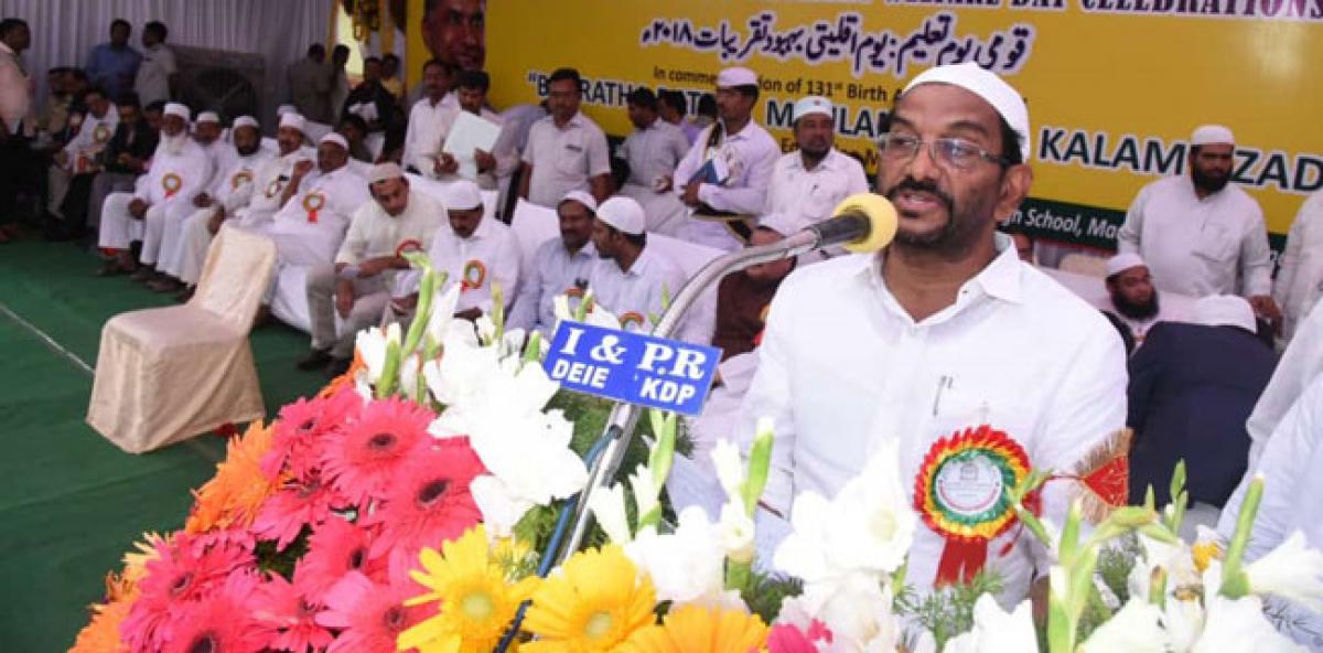 3,446 cr spent for welfare of Muslims: Somireddy