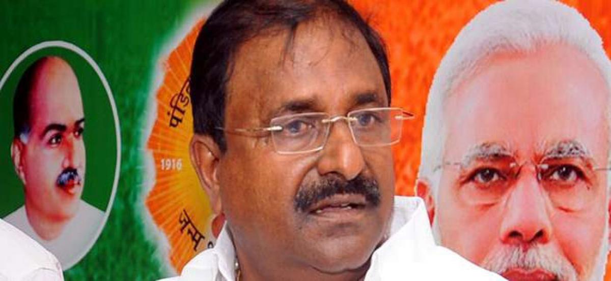 BJP MLA demands reply from Chandrababu