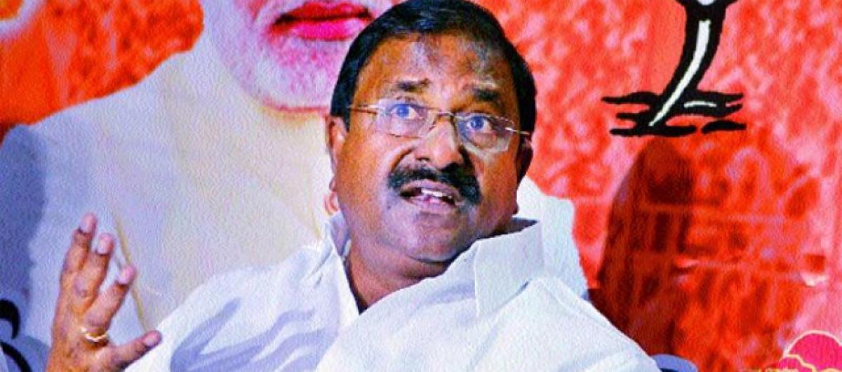 Somu Veerraju alleges AP CM encouraging attacks on BJP leaders