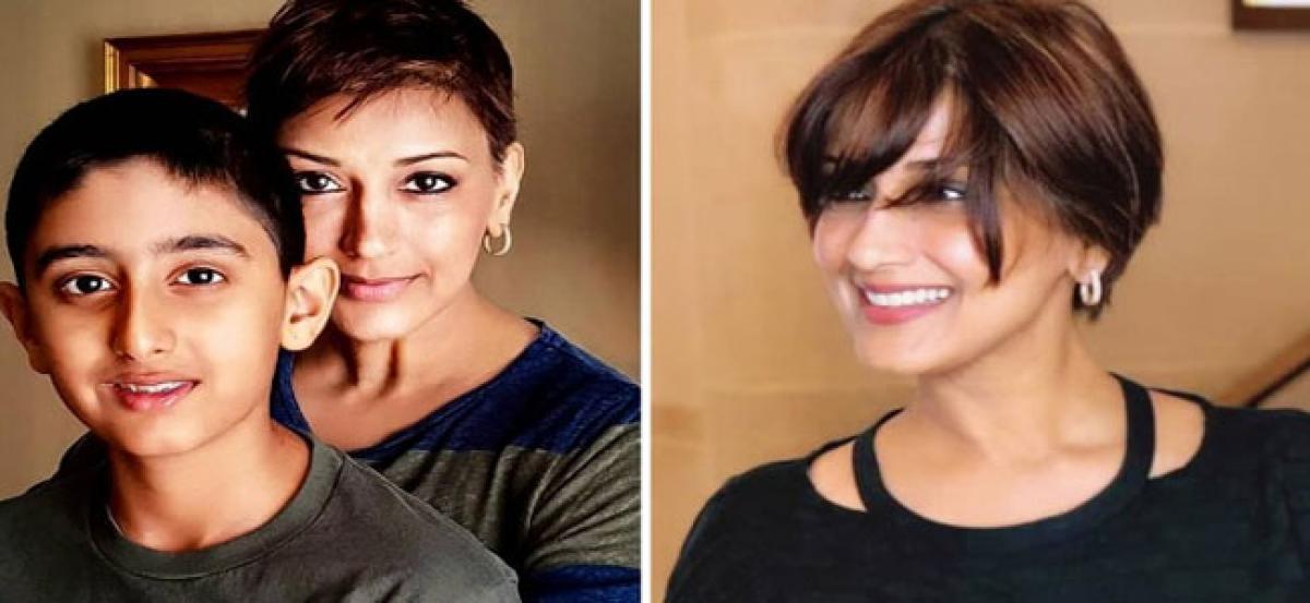This is how Sonali Bendre broke the news of her cancer to son