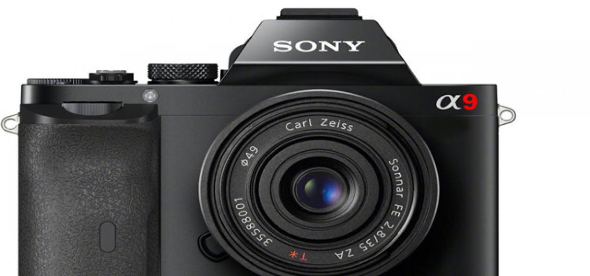 Sony a9 camera with full-frame stacked CMOS sensor unveiled