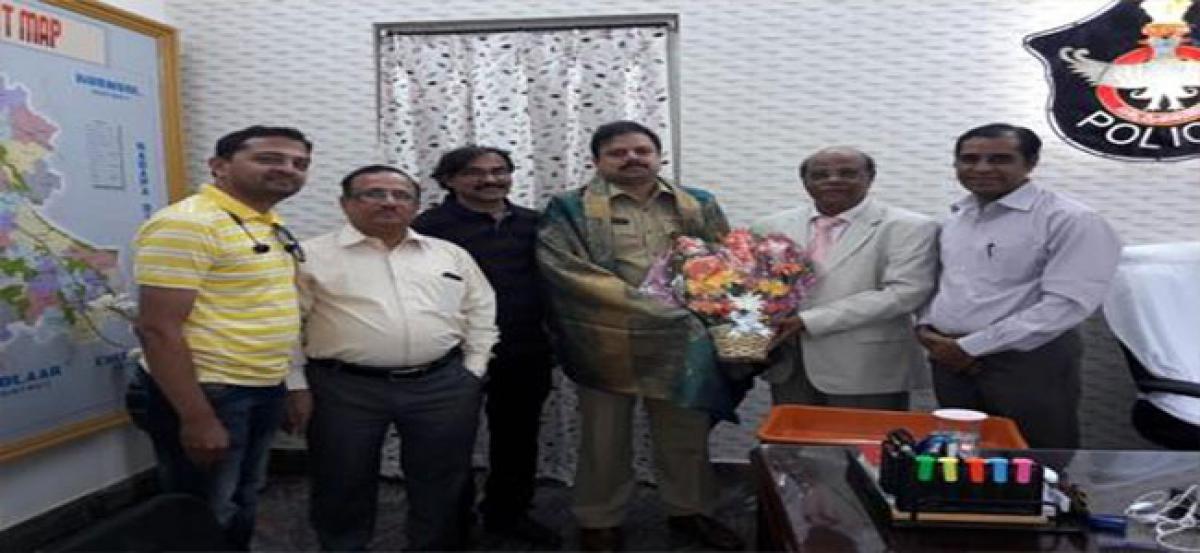 Indian Medical Association felicitates SP