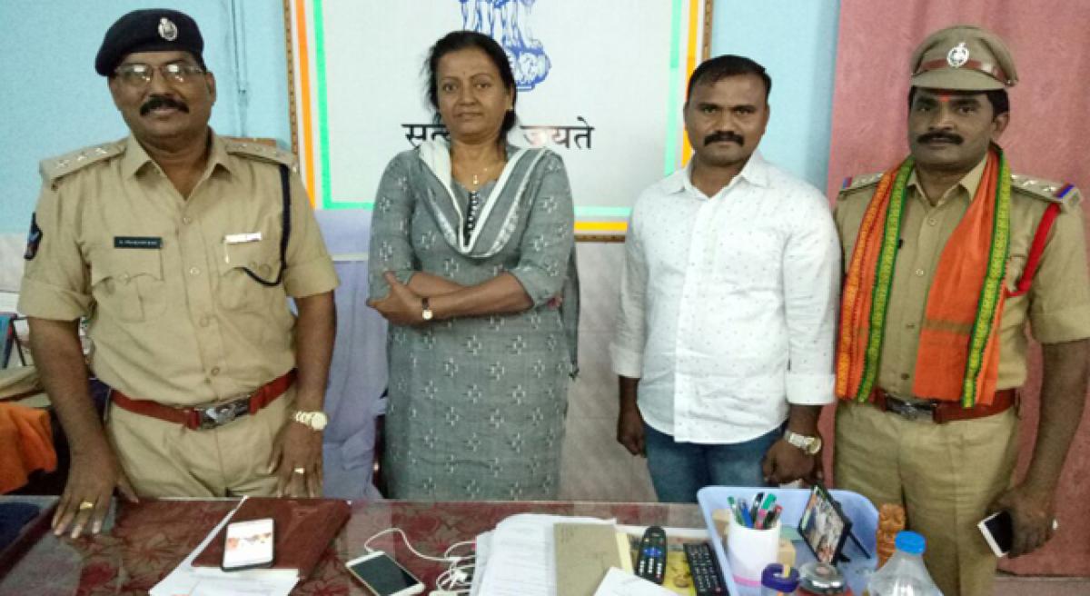 Thieves who robbed Andhra Pradesh Police Academy SP held