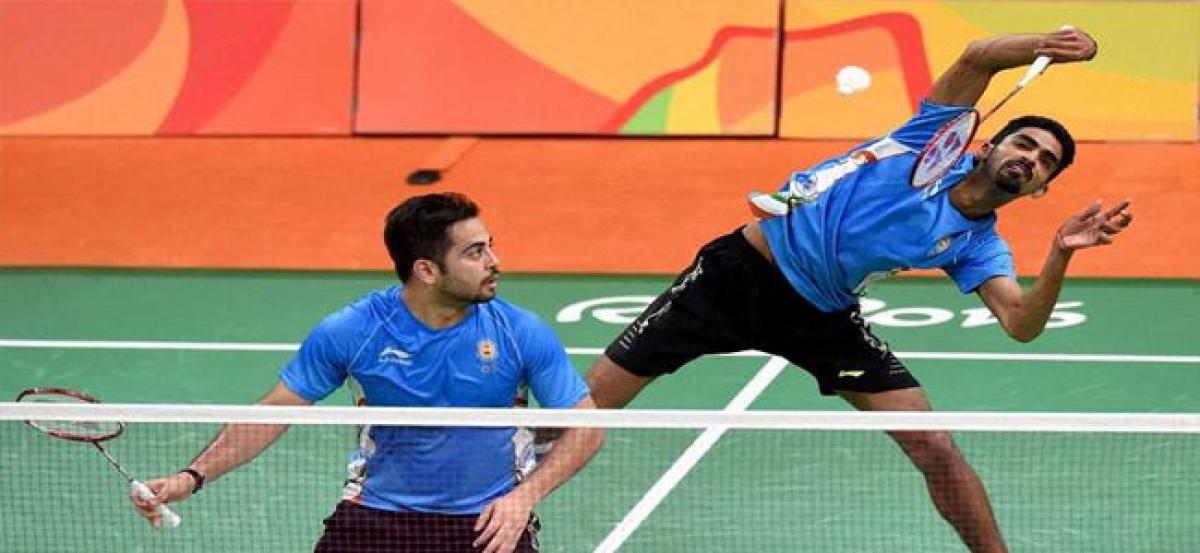 Australian Open: Manu-Sumeeth reach semis; Praneeth, Sameer ousted