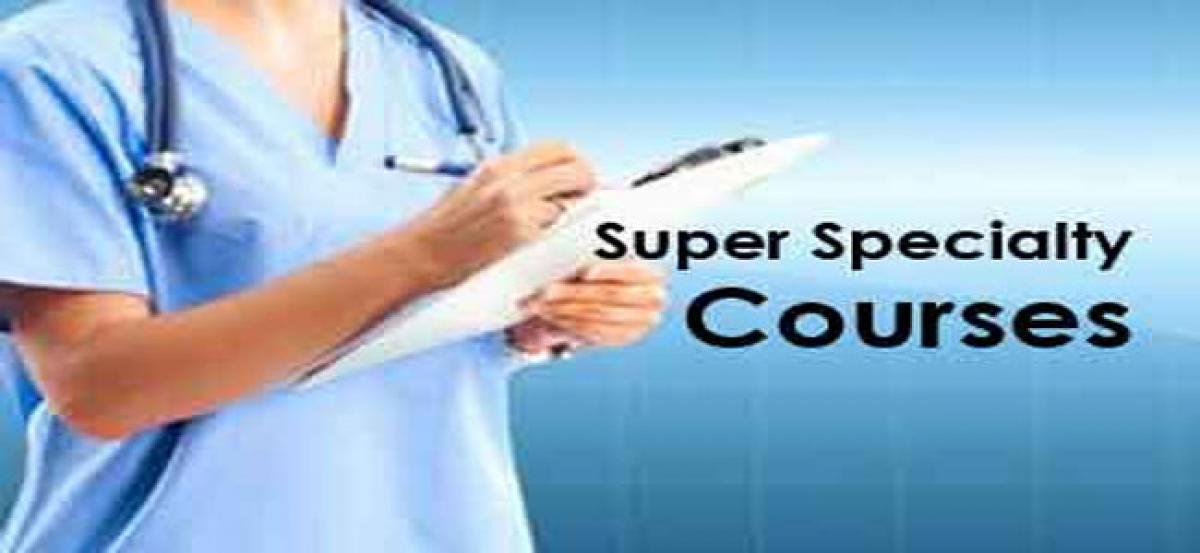 New super specialty courses