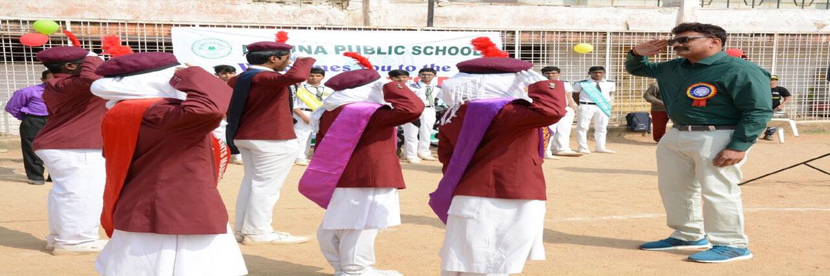 Madina Public School holds sports meet